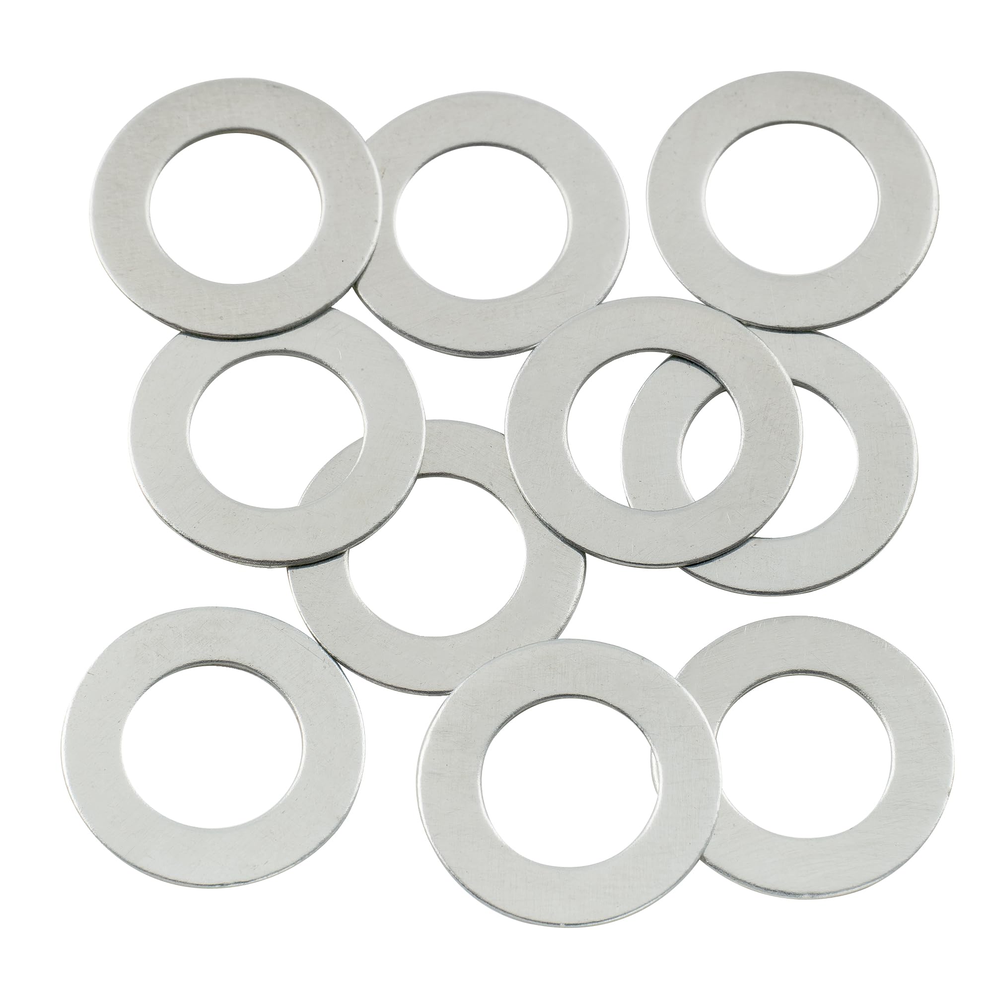 Musiclily Basic M8 Pots Mounting Flat Washers for Metric Guitar Bass Potentiometers (Set of 10)