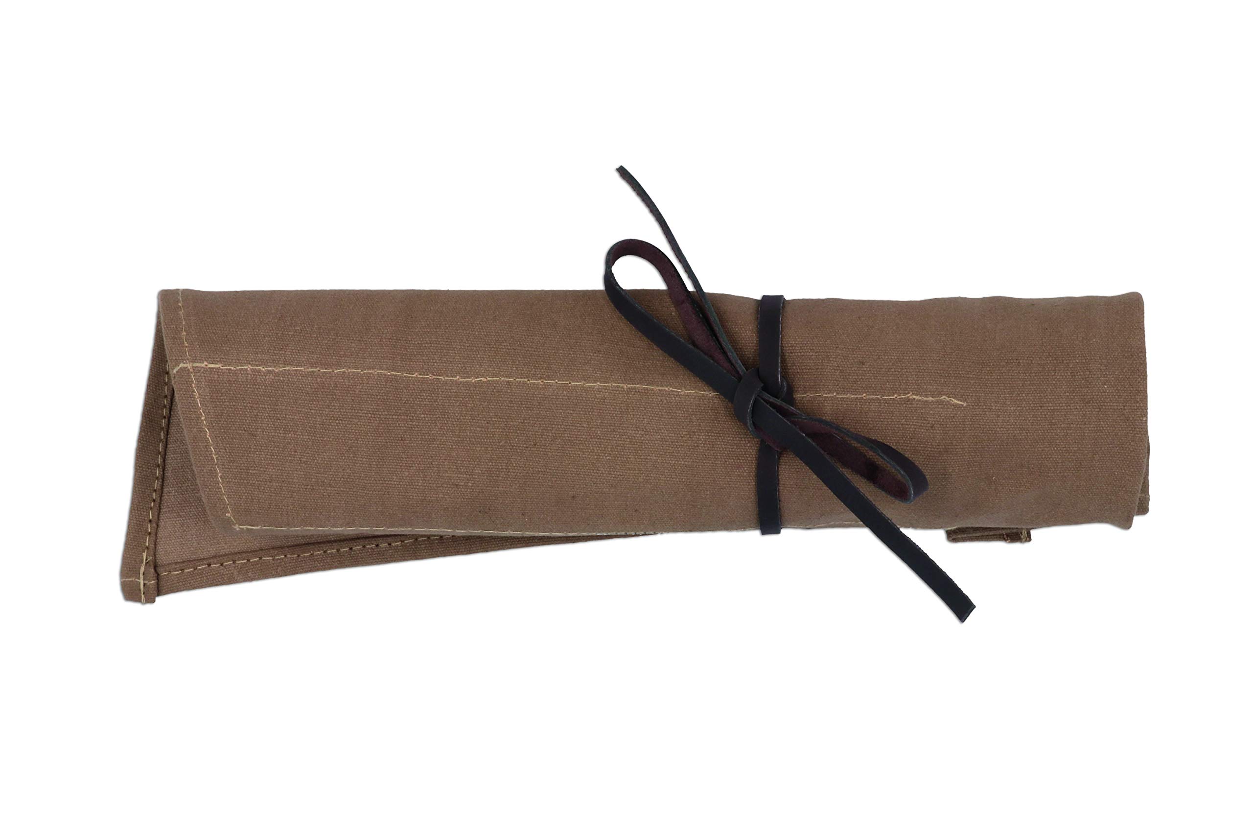 Gunson 77166 Waxed Canvas Tool Roll - 14 Pockets