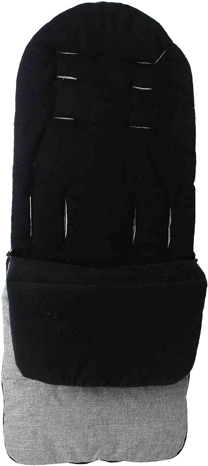 Bebe Style Pushchair & Pram Footmuffs, 2 in 1 Universal Stroller Sleeping Bag & Baby Cushion, Cosy Toes for Push Chair Thick - Image 3