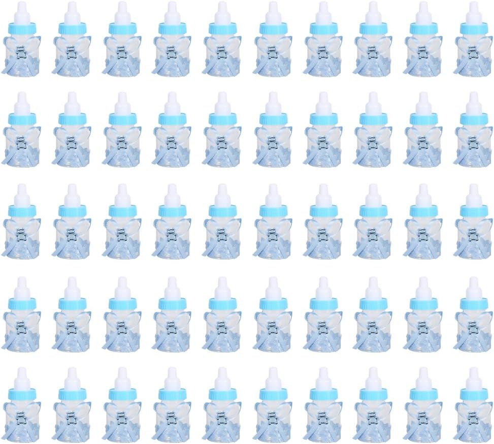 Napravi Rs Rangement Et Organisation Pots Et Bocaux De Conservation Rose 50 Pcs Bonbonnieres Forme De Biberon Bonbons Cadeaux Bouteille Gadgets Favors Conception De Bouteille Pour Bebe Fille Garcon Anniversaire