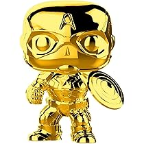 FUNKO マーベルスタジオ10周年記念限定ゴールドクローム キャプテンアメリカ FUNKO POP! MARVEL: Marvel Studio's 10th Anniversary