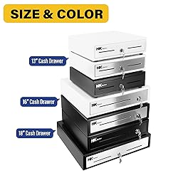 HK SYSTEMS 13inch Heavy Duty Manual Push-Open Cash
