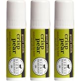 Dionis Goat Milk Jumbo Lip Balm for Dry Chapped Lips, Crisp Pear, 3 Pack | 0.28 oz Each Balm - Moisturizing for Dry, Chapped Lips, Conditioning with Beeswax, Shea Butter, Coconut Oil