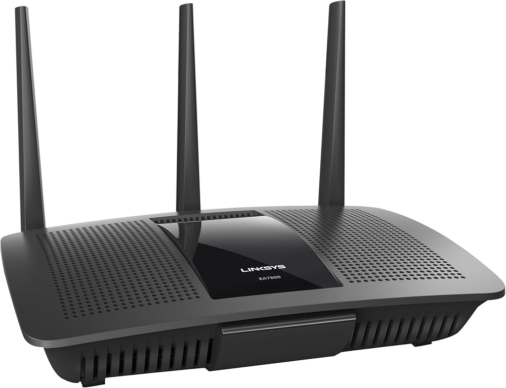 Linksys Max-Stream AC1900 MU-MIMO WiFi Router Dual-Band 4 Gigabit Ethernet USB
