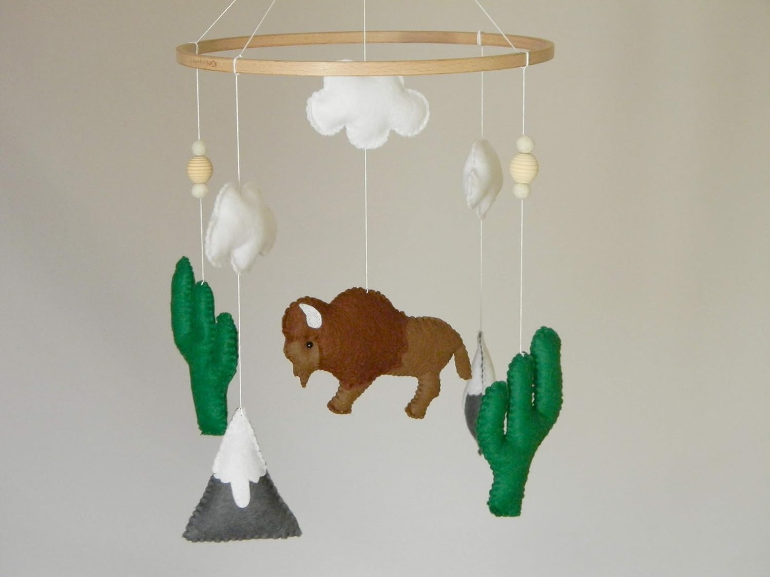 cactus baby mobile