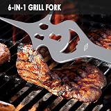 STEVEN-BULL S BBQ Tools Set 17in Spatula 17in Tongs 14in Fork view 4