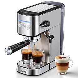 UDI Espresso Machine with Milk Frother, 20 Bar High