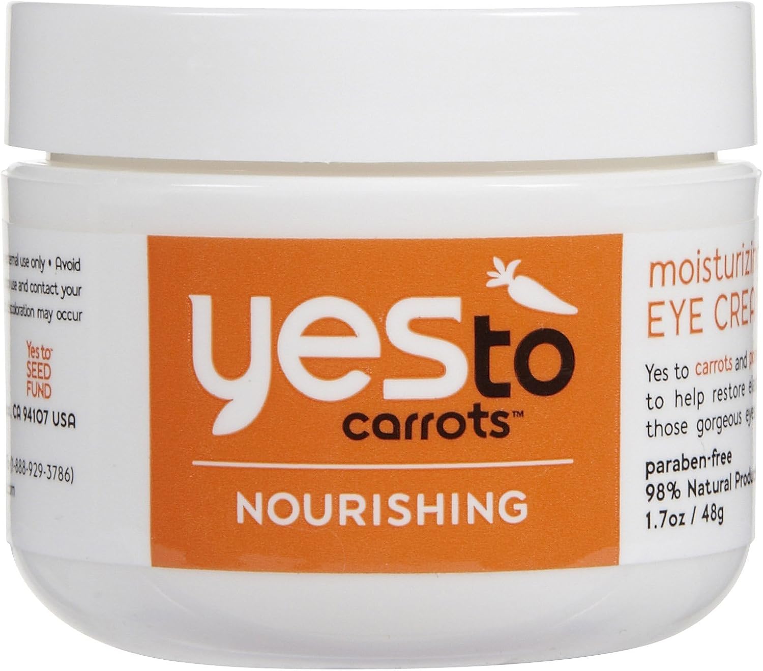 yes to carrots eye cream