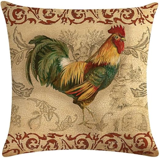 Amazon Com Easternproject Rooster Painting Farmhouse Decorative