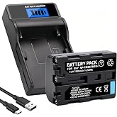 NP-FM50 Battery for Sony NP-FM30 NP-FM51 NP-FM70 NP-QM70 NP-FM90 NP-QM90 | NP-QM91 NP-QM91D NP-FM55H NP-FM71 NP-QM71 NP-QM71D NP-FM91 CCD-TRV250 TRV308 TRV350 TRV730 TRV740 With LCD Slim USB Charger