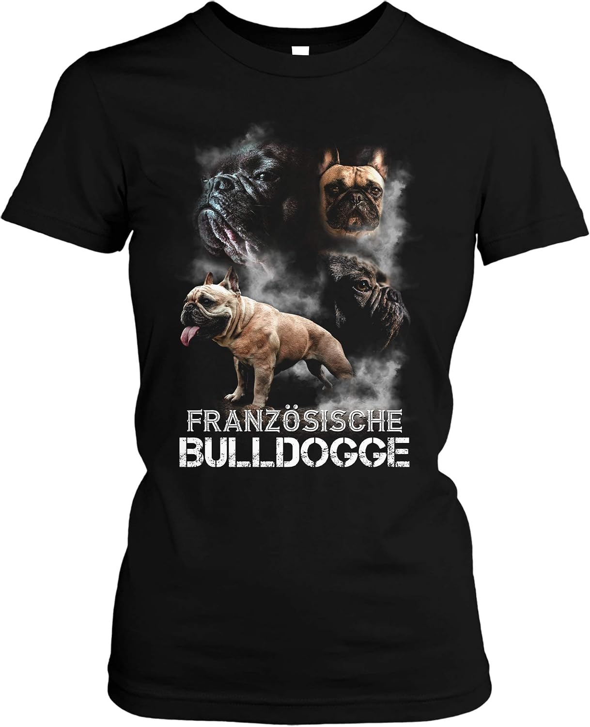 Solar-Gartenlaterne Französische Bulldogge – Wetterfest, Mit Aufstell- & Aufhängeoption