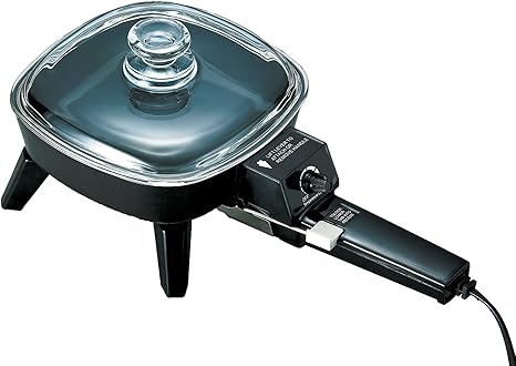 Non-Stick Electric Skillet with 