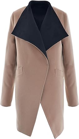 manteau oversize camel