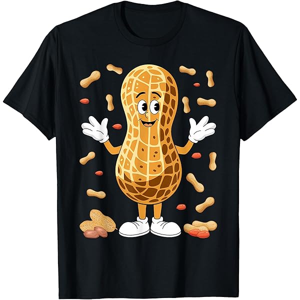 Amazon.com: Peanut Graphic Tee, Nut Shirt, Peanut T-Shirt T-Shirt
