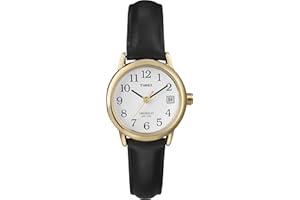 Timex Women's Easy Reader Date Leather Strap 25mm Watch