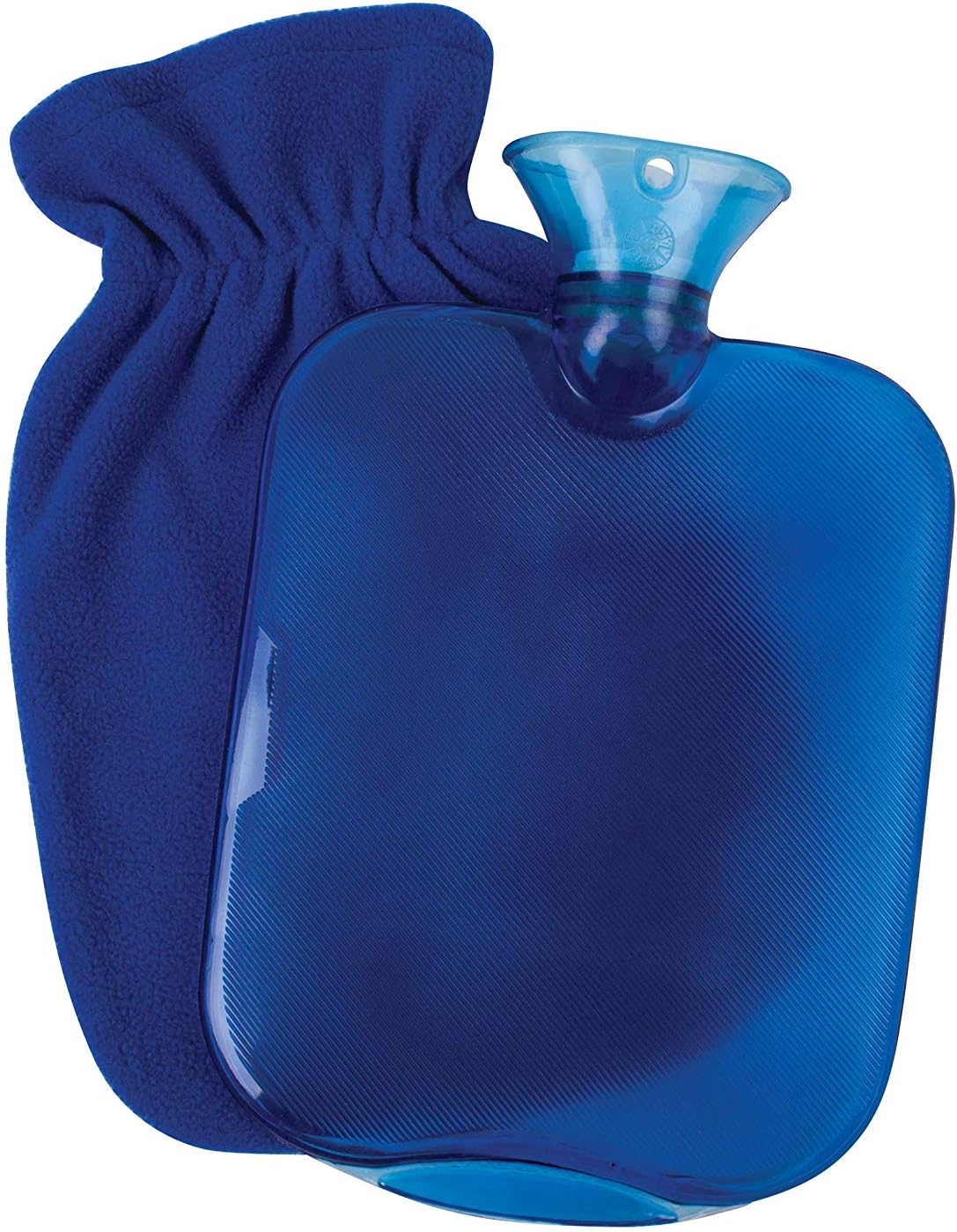 Carex Hot Water Bottle With Cover, Rubber - Heat Therapy and Cold Therapy - For Cramps, Pain Relief, Arthritis, Aches and Pains: Health & Personal Care