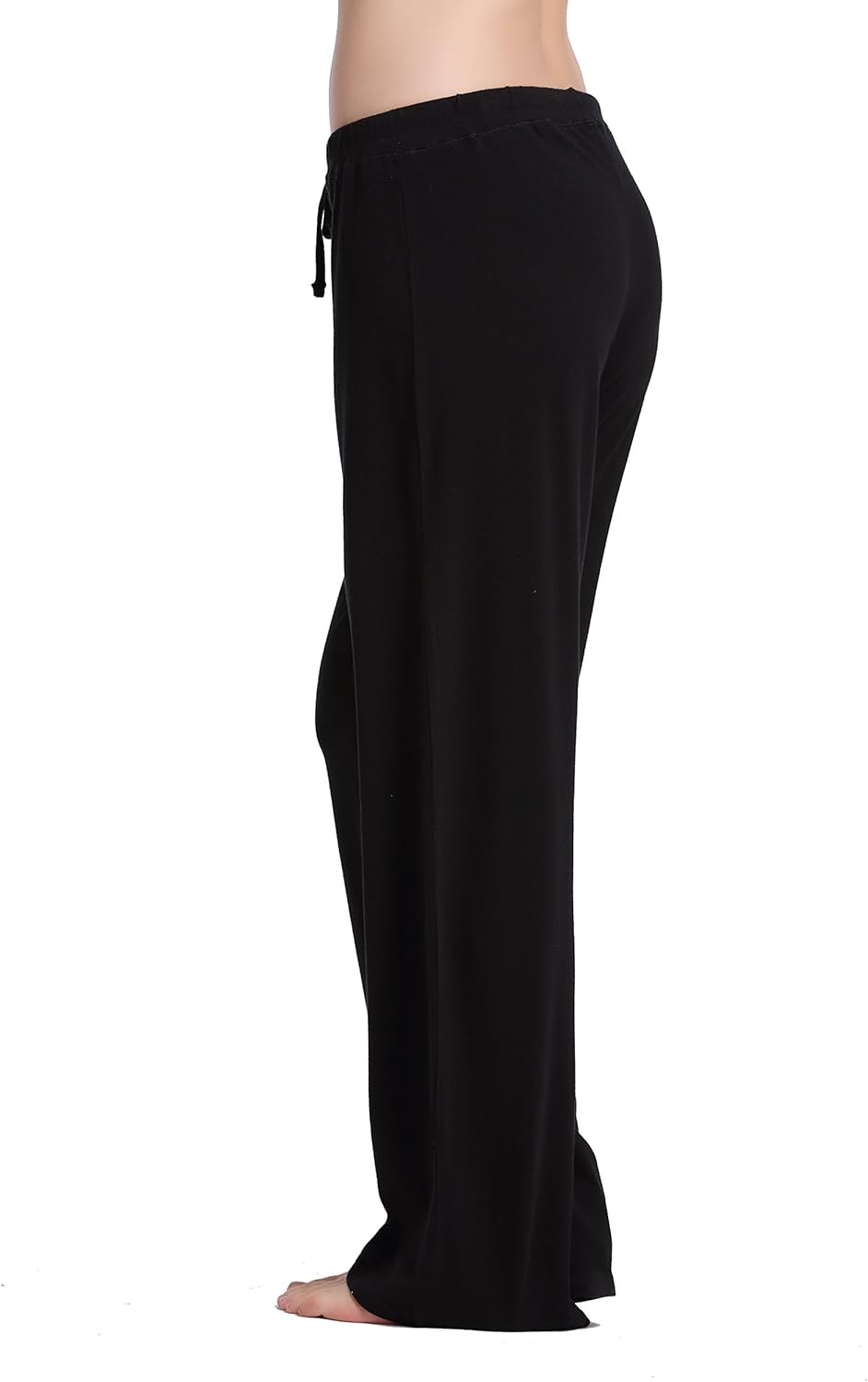 CYZ Womens casual stretch cotton pajama pants simple lounge pants charcoal at  Women’s Clothing store