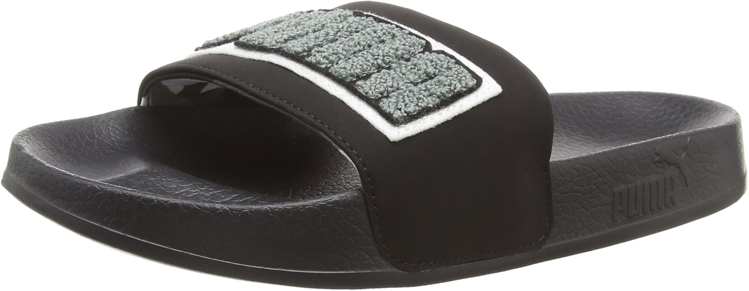 puma leather slippers