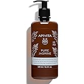 APIVITA Pure Jasmine Shower Gel | Gently Cleanses, Hydrates & Preserves Skin's Moisture with Jasmine & Propolis