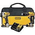 DEWALT (DCK280C2) 20V MAX Impact Driver and Drill Combo Kit