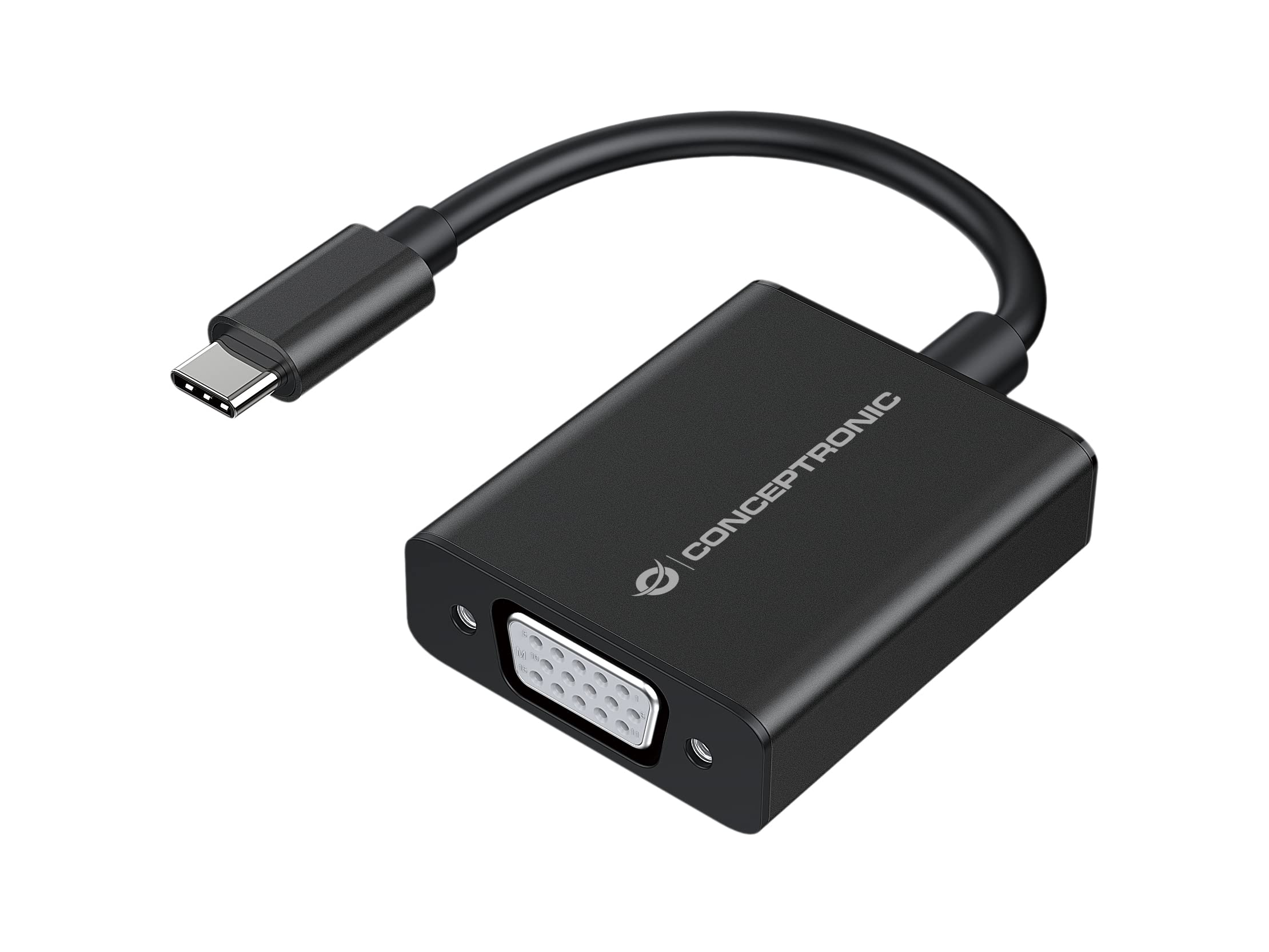 Conceptronic ABBY05B USB-C to VGA Adapter 1920x1080/60Hz 0.15m
