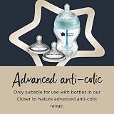 Tommee Tippee Advanced Anti-Colic Teats 6m+ Pack of 6 Clear view 5
