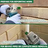 KURSTOL Diamond Mortar Raking Bit 8mm x 25mm M14 for Brickwork Joint Removal view 3