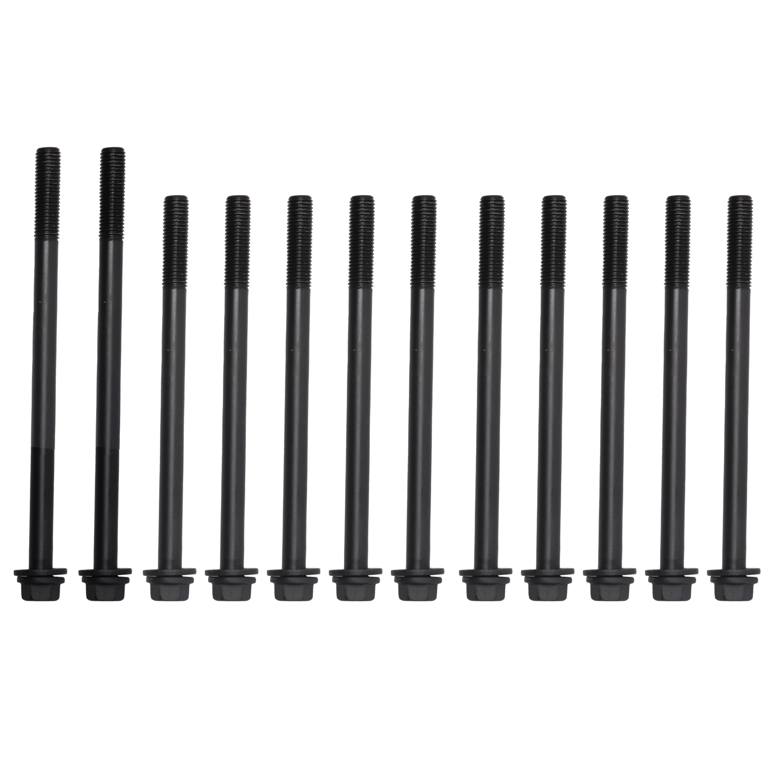Photo 1 of 12 PCS HBK215 Head Bolt Kit Fit for Honda CR-V, for Acura Integra 1990-2001 1.8L 2.0L L4 16V DOHC Naturally Aspirated B18B1 B20Z2 B20B4 B18A1 1834cc 1972cc Replace HB4011