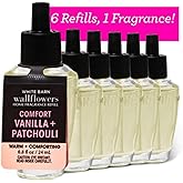 6 Pack Aromatherapy Vanilla Patchouli Wallflowers Fragrance Refill 0.8 Oz.