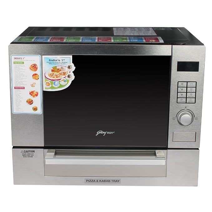 Godrej 25 L Grill Microwave Oven (GME 25GP1 MKM 25L MWGRPZ MR, Silver