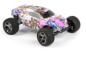 SummitLink Compatible Custom Body Graffiti Pink Pig Style Replacement for 1/10 Scale RC Car or Truck (Truck not Included) R-PIG-01