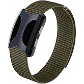 Oanux Nylon Loop Wristband Compatible with Apollo Neuro Band/Polar Loop, Hook and Loop Breathable Soft Strap Replacement for Fitness Tracker Women Men
