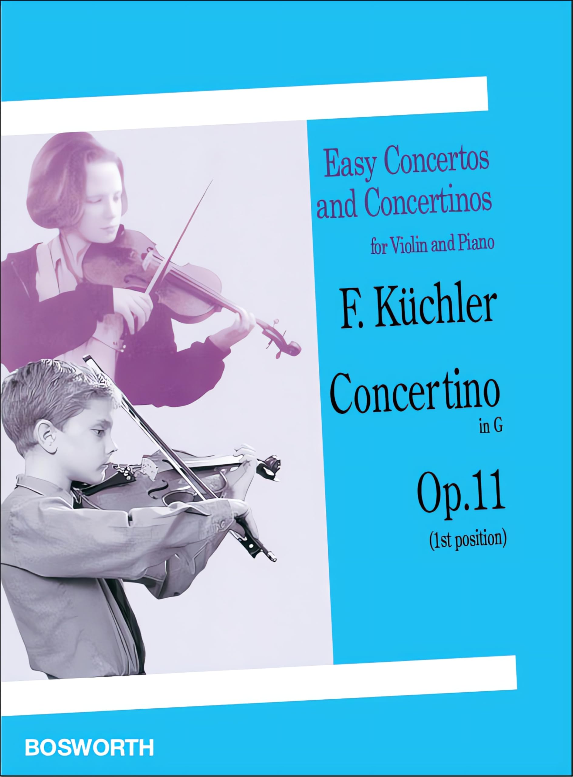 Concertino in G Op. 11 . Violin And Accomp..: 1st Position