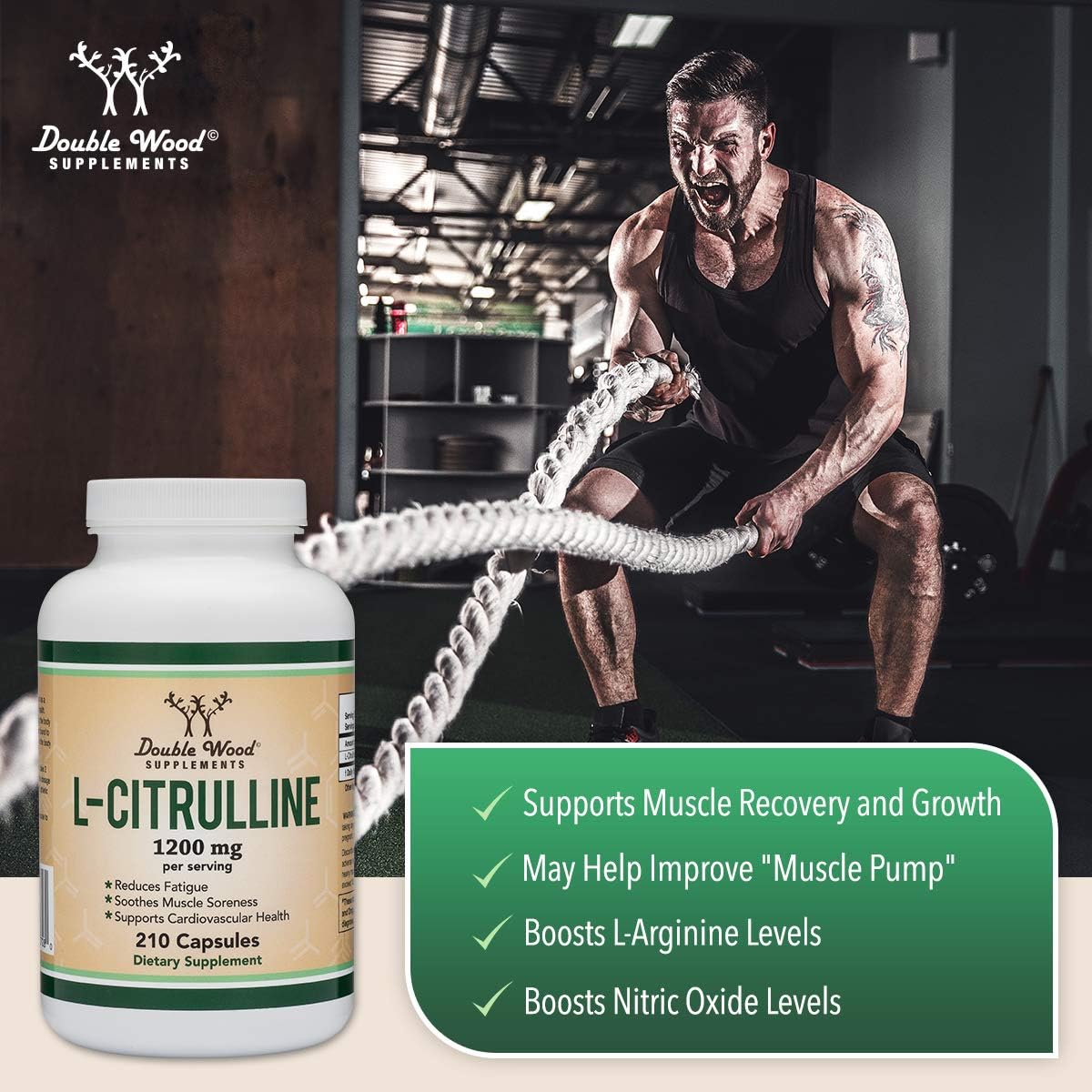 L Citrulline1,200mg Per Serving, 210 Count, 210 count (Pack of 1) - Image 5