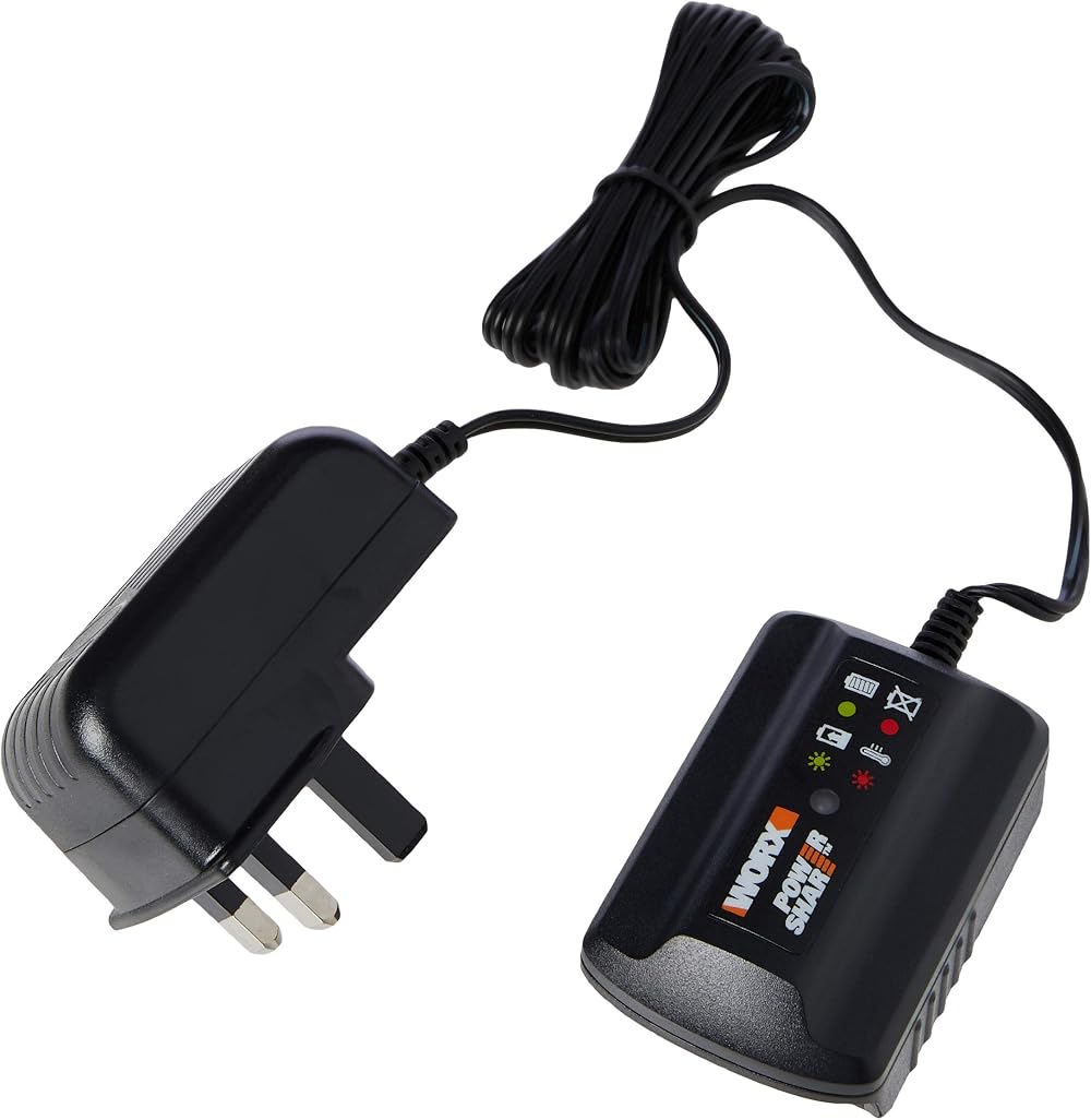 WORX WA3760 18V Battery Charger for All Worx PowerShare 20V Tool Range