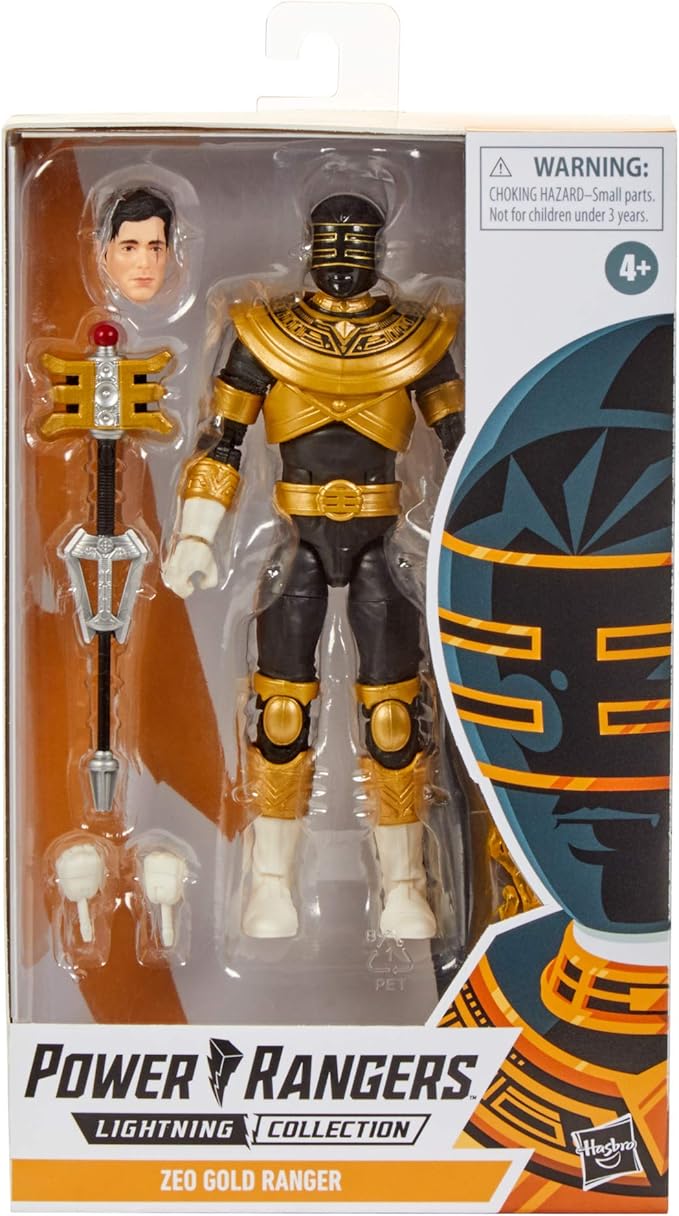 gold zeo ranger action figure