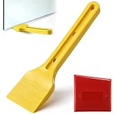 Feekoon Plate Glass Lifting Tool and Silicone Caulk Finishing Set | Includes Glazing Positioning and Caulk Shaping Tool, for Window, Door, and Panel Installation
