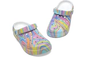 Mallaza Boys Girls Camo Garden Clogs: Comfortable Slip-On Beach Sandals for Littele Kid/Big Kids and Sizes