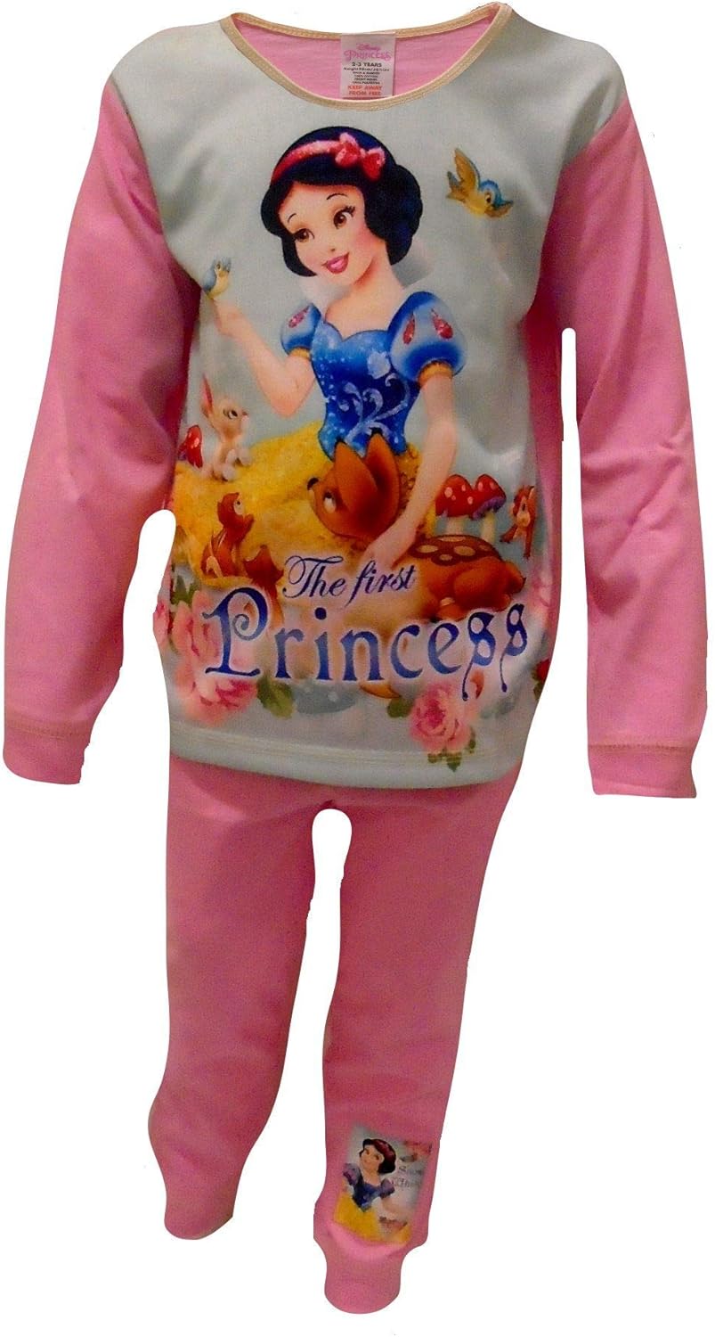 Disney Princess Snow White Girls Pyjamas Ages 18 Months to 5 Years (18