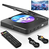 Blu Ray DVD Player 1080P Full HD for TV with HDMI AV Output | Dolby DTS Audio, 128GB USB Playback, Region A Blu-ray &amp; Region 1 DVD Player Home Theater Support
