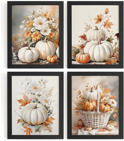 KSDUT Chinoiserie Vase Wall Art Decor Set Of 4 - Lemon Tree...