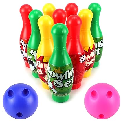 shimmer and shine bowling set