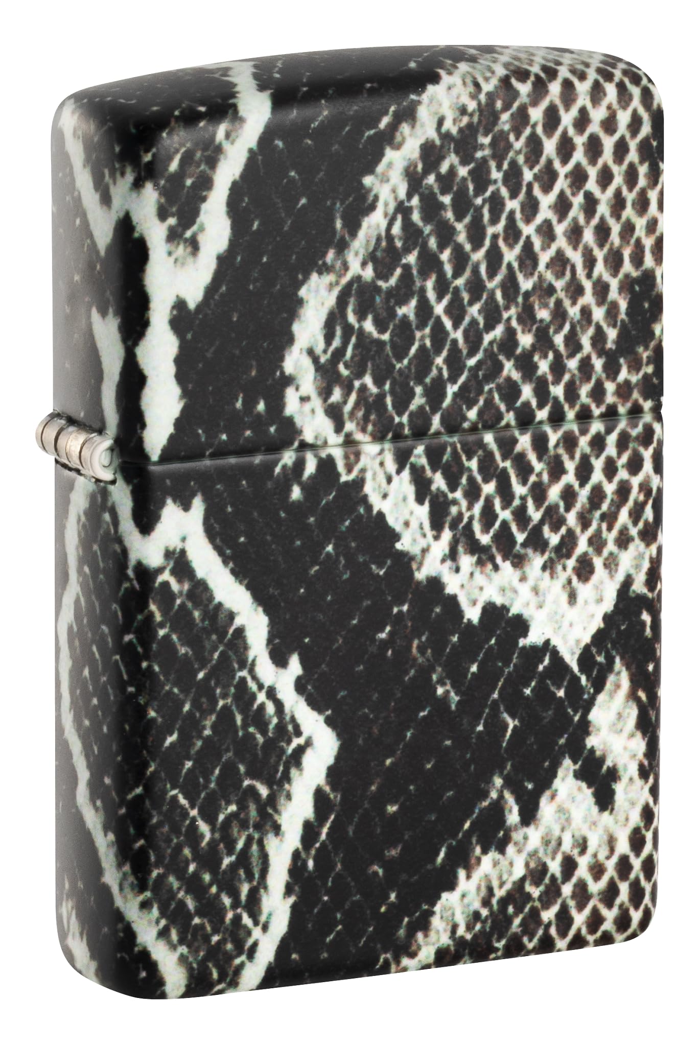 Zippo Windproof Lighter, Snakeskin Design – 540°, Colour Image – Refillable, Reusable, Windproof Design – Comes in Gift Box – Made in USA