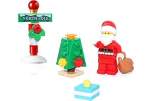 LEGO Holiday Minifigure - Santa Claus (with North Pole Stand) and Little Christmas Tree