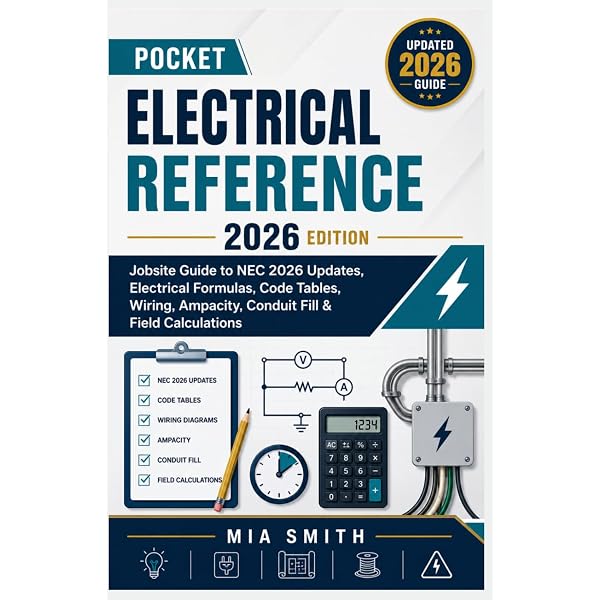 Pocket Electrical Reference 2026 Edition: Jobsite Guide to NEC