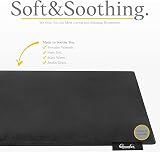 Qomfor Microwavable Wheat Bag Black Lavender Scent 48x15 cm Heating Pad view 2