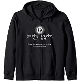 Death Note How to Use It Skull Logo Anime Zip Hoodie