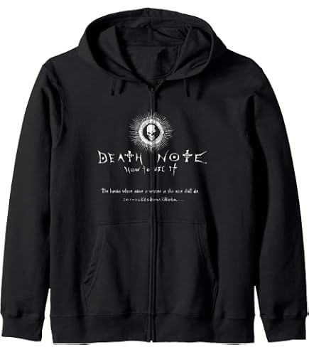 Amazon.com: Ripple Junction Death Note L Chest Logo Ryuk