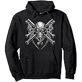Killing is my Business 40th Skull Pullover Hoodie