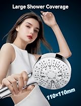 Magichome 6 Mode High Pressure Shower Head with One-Touch Mode Switch view 6